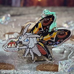 Cakethra Kaiju Keychain Charm 2.5”