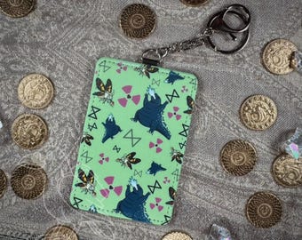 Monster Love ID Holder Photo Card Holder Keychain