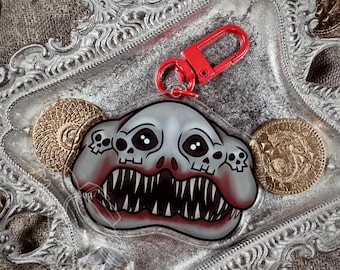 Iron Lung The Eel Acrylic Keychain Charm 2.5”