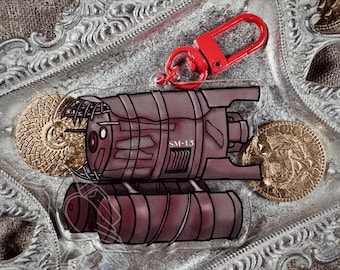 Iron Lung SM-13 Acrylic Keychain Charm 2.5”