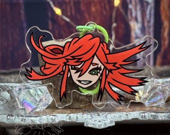 Riyo Gachiakuta Trash Anime acryl sleutelhanger bedel 2,5"