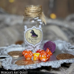 Potion Bottle Mini Dice - Sunny