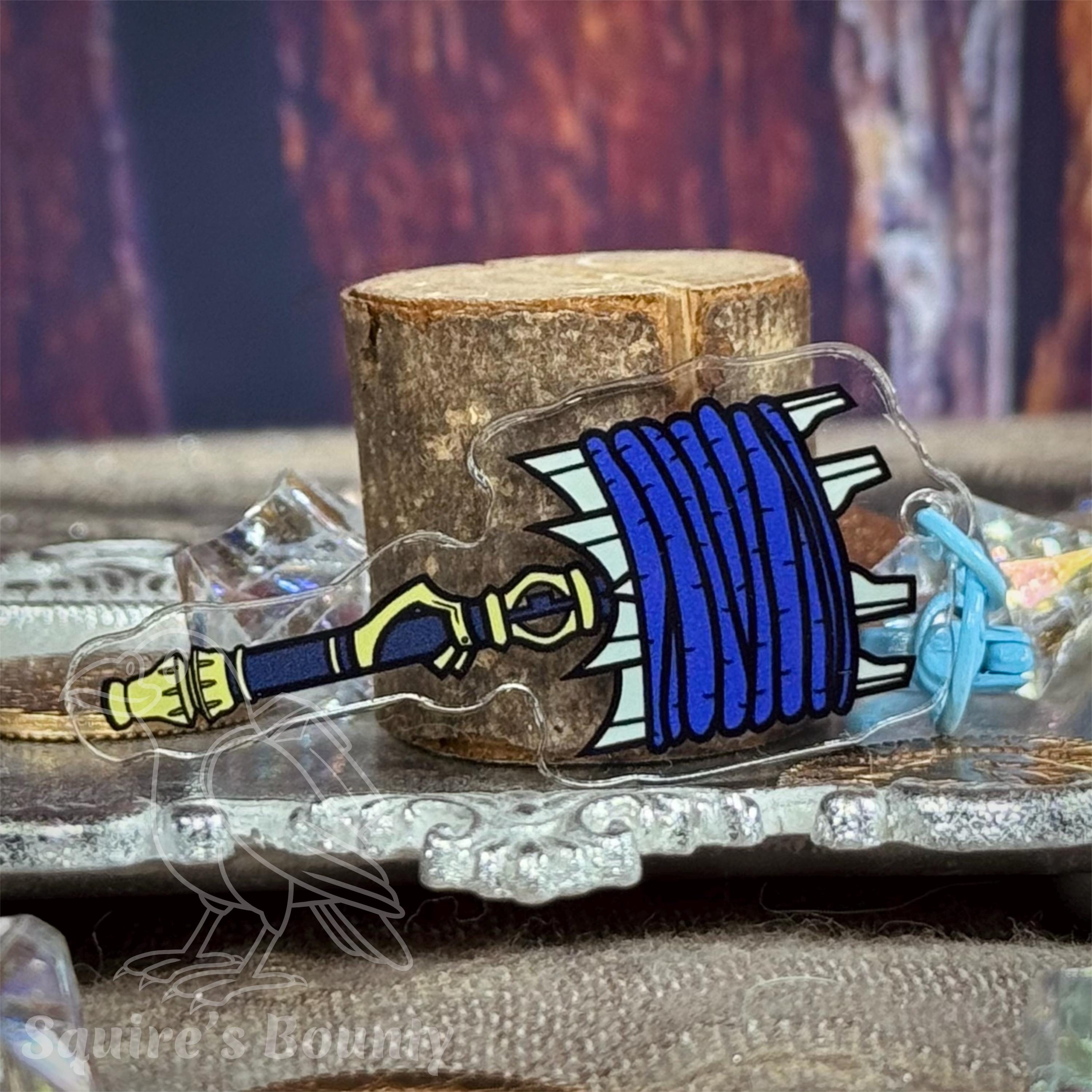 Tamsy Tokushin Gachiakuta Trash Anime Acrylic Keychain Charm 2.5