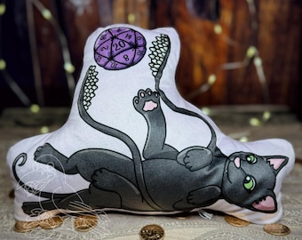 Tentacle Kitten Pillow Plush Cuddle Soft