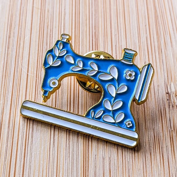 Sewing Enamel Pin Etsy