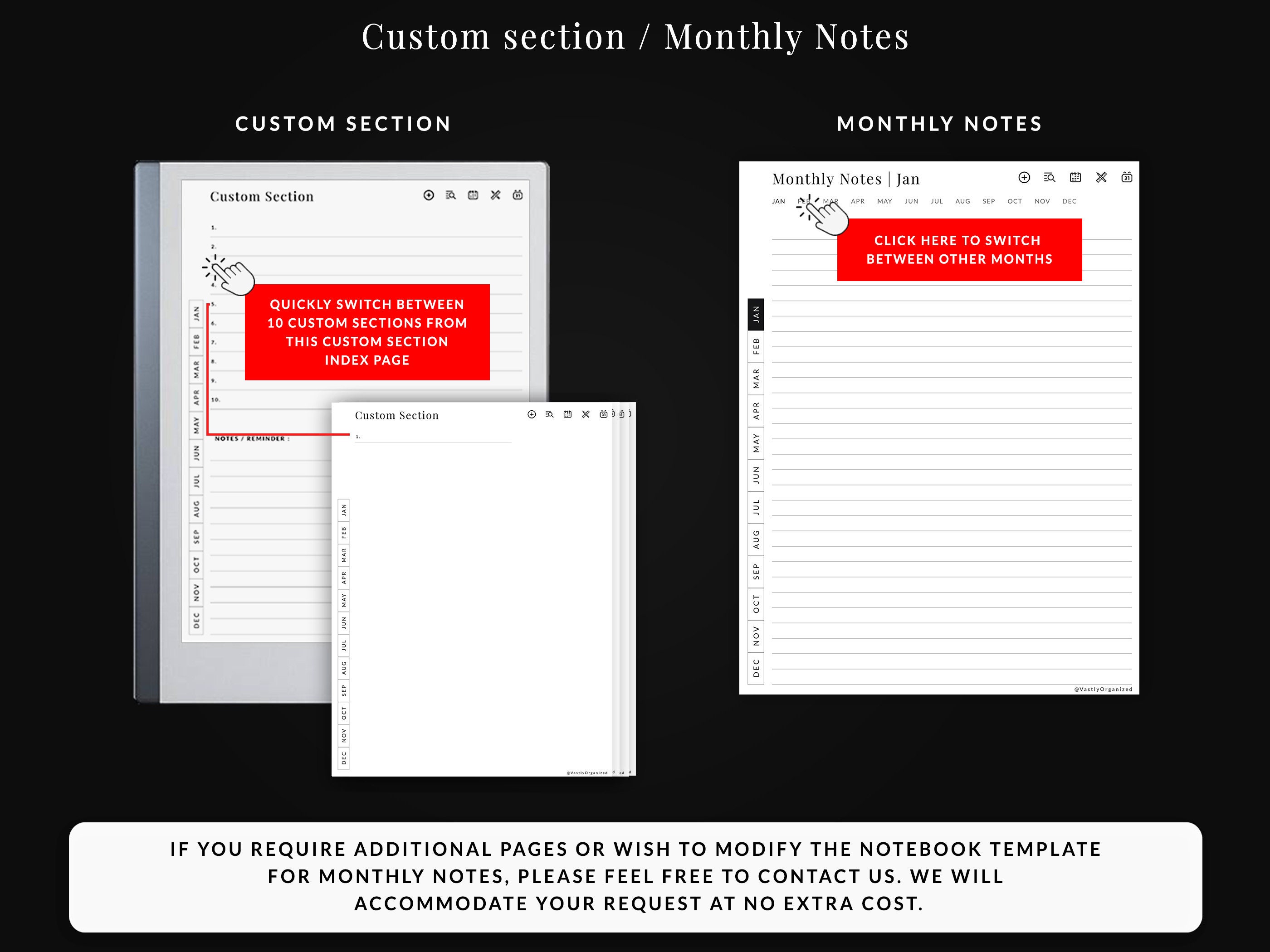 Remarkable 2 Daily Planner, 2024, Hyperlinked Digital Planner