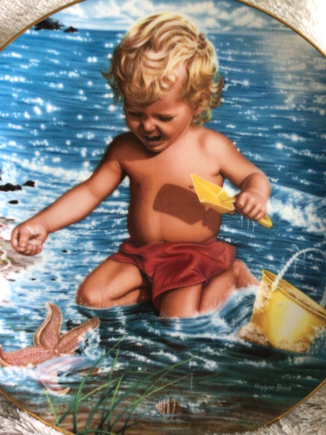 Collectible Plates by Artist Higgins Bond From the Treasure Etsy