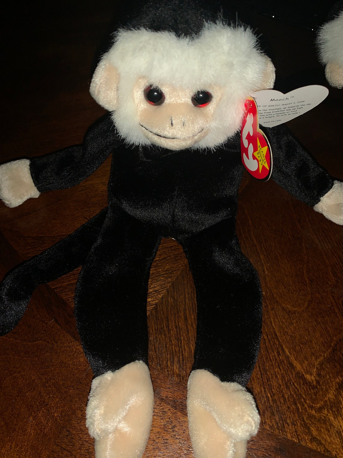 Collectible Beanie Baby Monkey MOOCH - Etsy