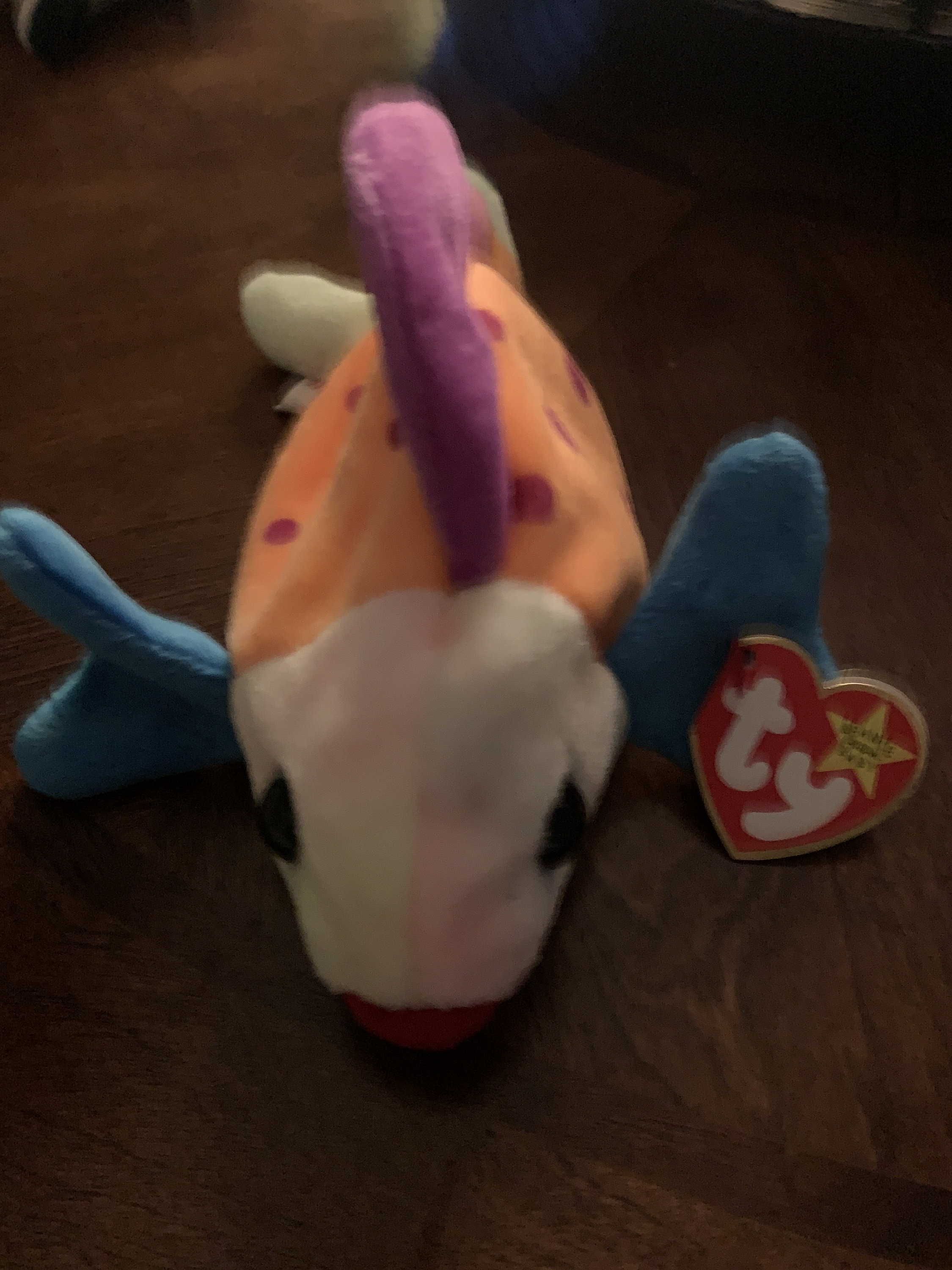 Collectible beanie baby fish Lips Etsy