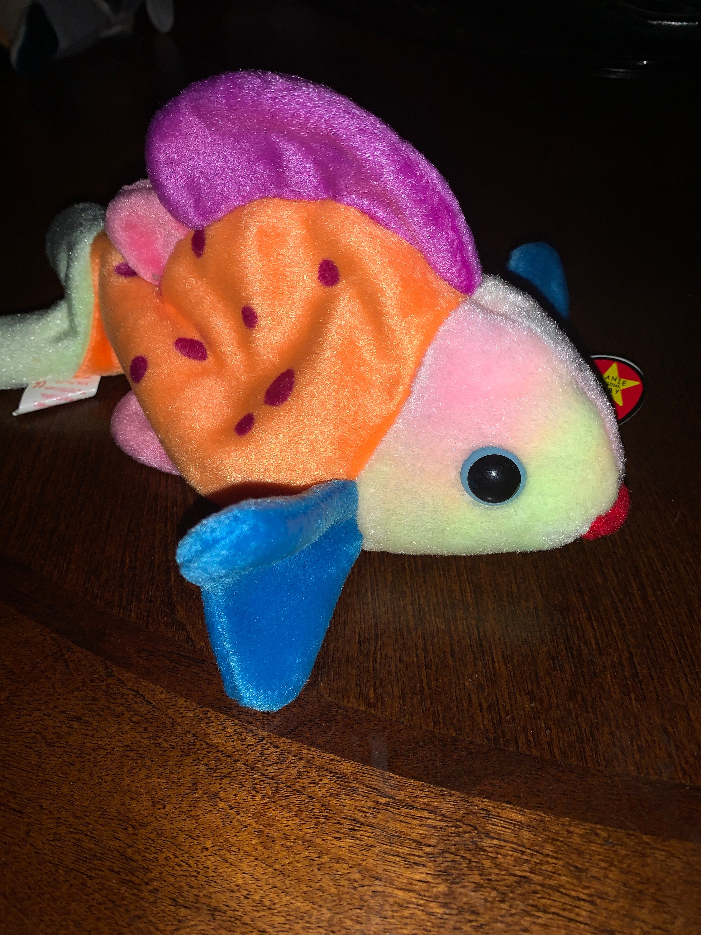 Collectible beanie baby fish Lips Etsy