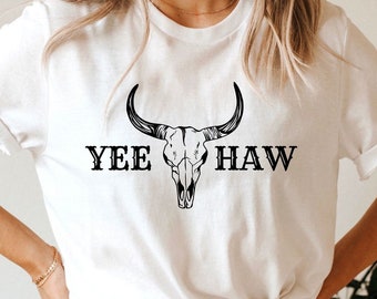 yee haw svg,western svg,Country SVG,Cow Skull svg,cut files ,Digital Download