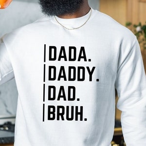 Dada Daddy Dad Bruh SVG,Funny Dad svg,Father&#39;s day svg,Dad svg,Best Dad Ever svg,cut files,Digital Download