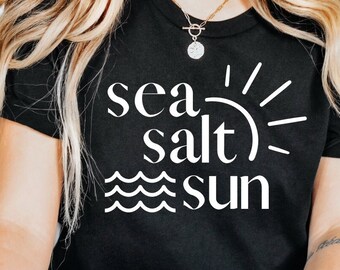 Sea Salt Sun svg,Beach Life SVG,Summer Quote,Summer svg,Spring Break,cut files,Digital Download