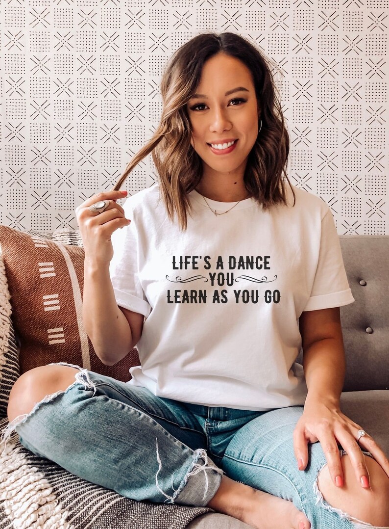 Life's a Dance You Learn as You Go Svg Country Svg Etsy