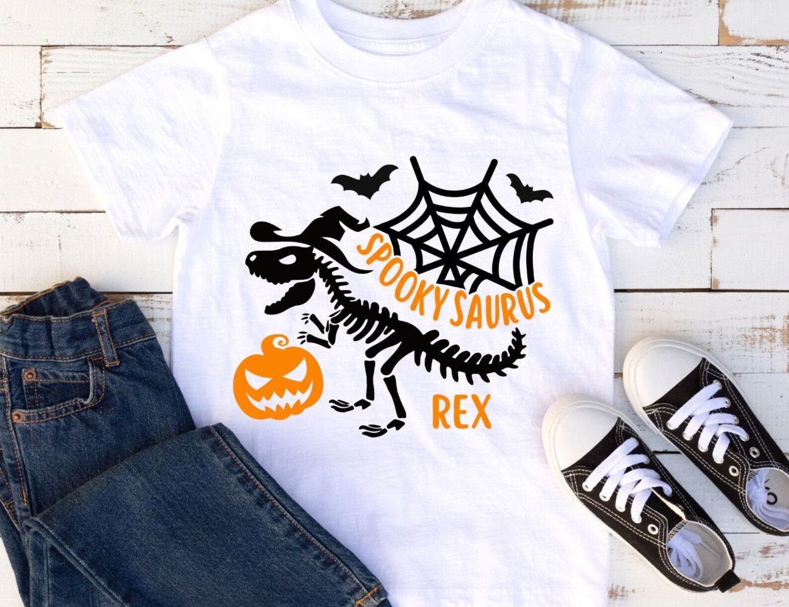 Spooky Saurus Rex Svg,fall Svg, Pumpkin Svg,halloween Svg,cut Files ...