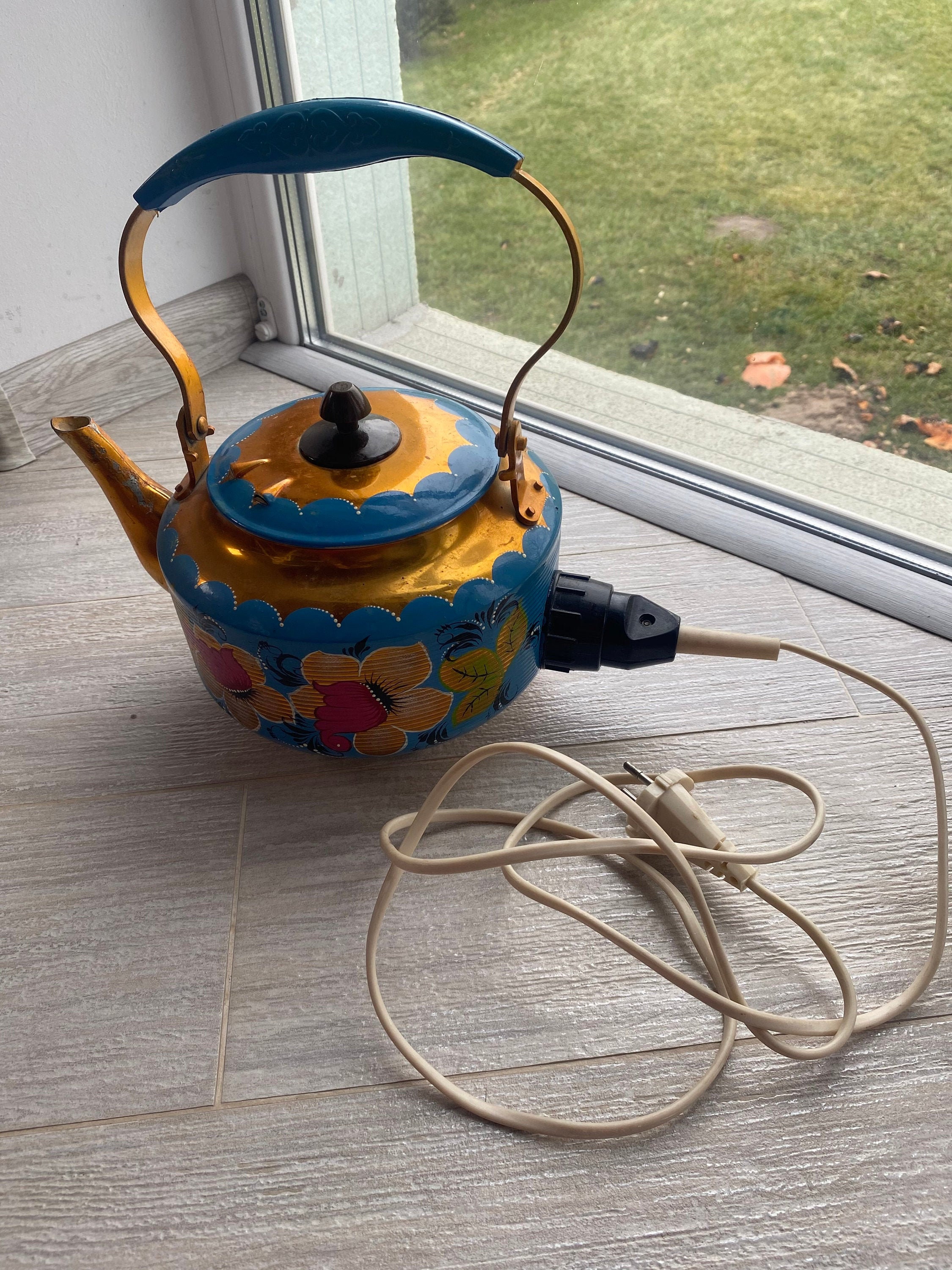 Soviet electric teapot Etsy