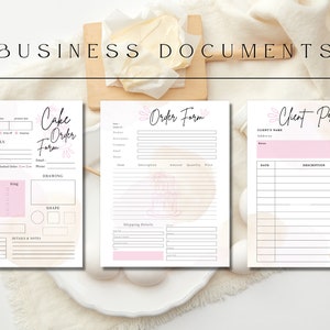 BAKERY BRANDING KIT Cake Business Bundle Bakery Business - Etsy