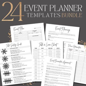 EVENT PLANNER BUSINESS Bundle, Event Planner Template Bundle, Event Planner Visitenkarten, Event Planner Logo, Event Planner Template Bundle