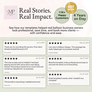 Done-for-you balloon business templates ideal for new entrepreneurs ready to grow their brand with polished design.