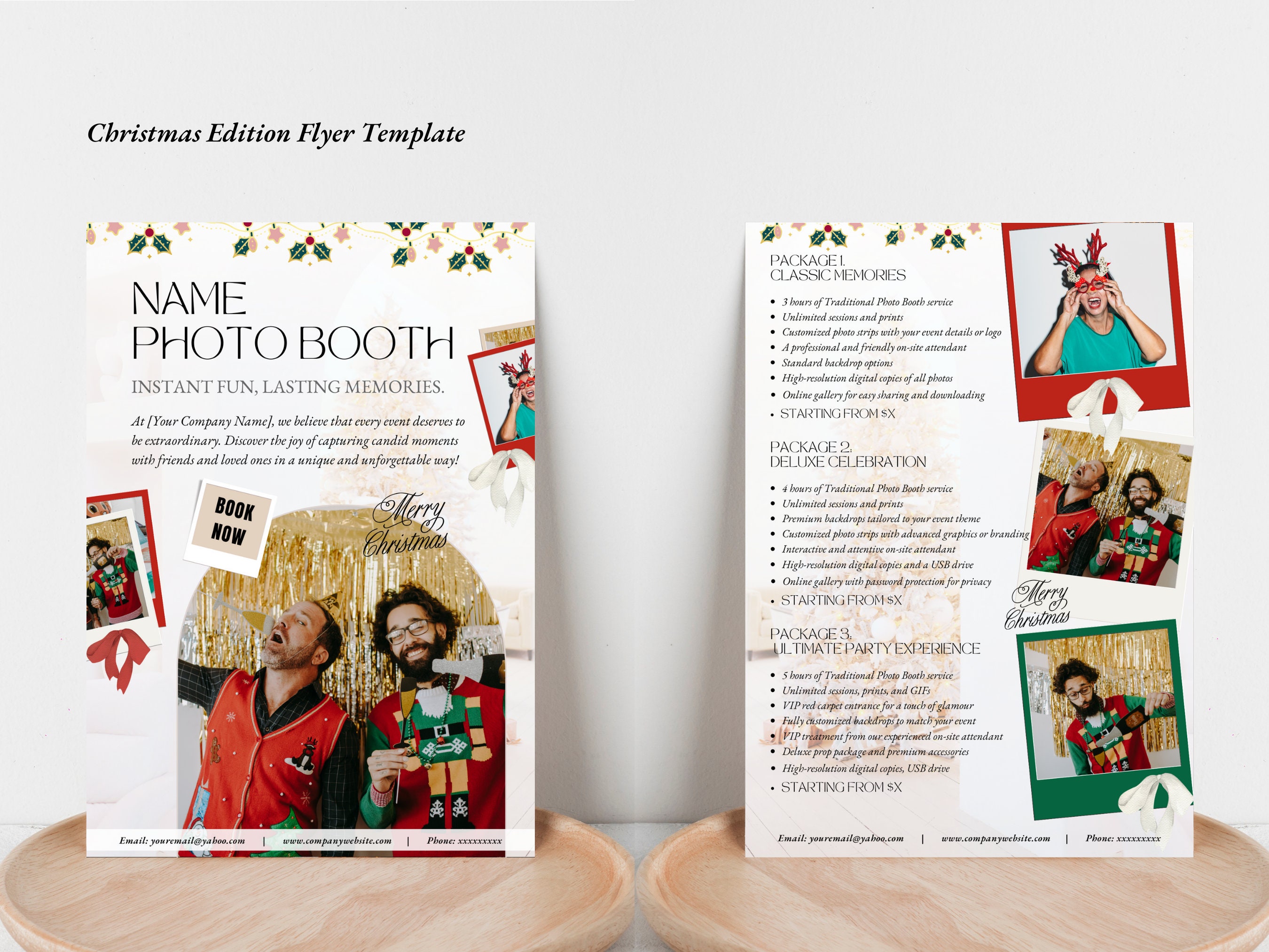 Booth Brochure Example PHOTO BOOTH FLYER. Photo Booth Rental Flyer Design. Photo Booth ...