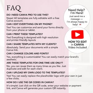 Complete balloon business bundle with editable Canva templates for balloon pricing, welcome packet, order forms, client intake, social media posts, flyers, invoices, and marketing materials—perfect for balloon decorators, party stylists, and event planners to streamline and grow their balloon business.