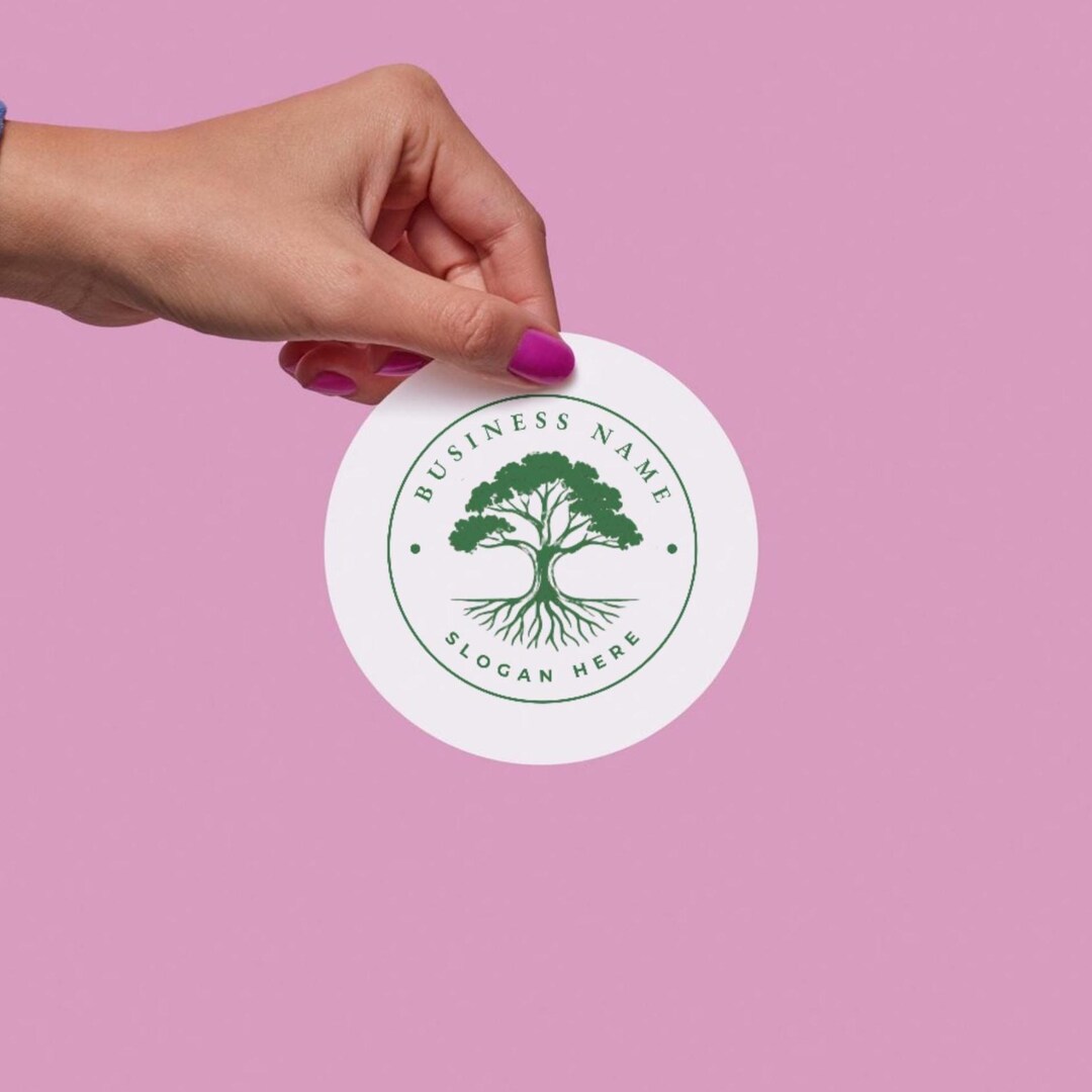 TREE LOGO TEMPLATE – Editable Canva Branding Logo Design for ...