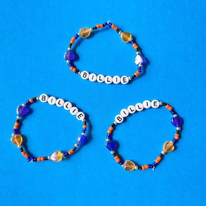 billie eilish inspired handmade beaded bracelet