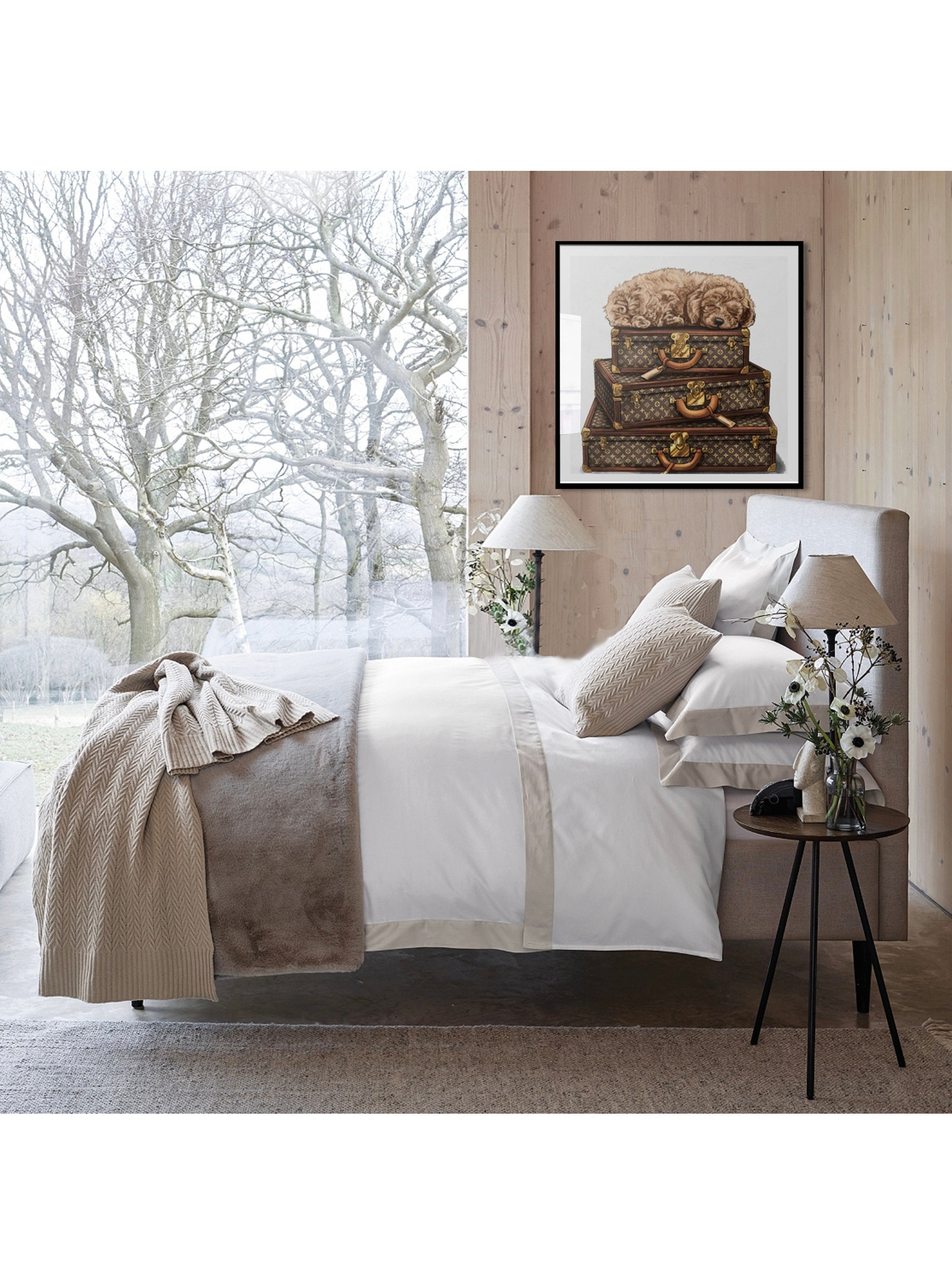 Limited Edition LV Welpen Poster DesignerKunst Louis Etsy
