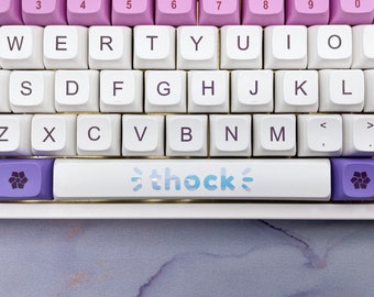 Thock Spacebar Decal for MacBooks, Laptops, and Mechanical Keyboards | Thocc Sound Keyboard Sticker