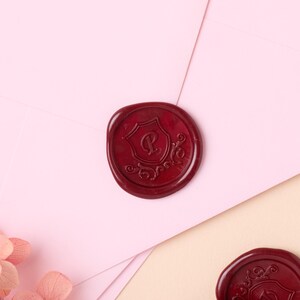 Sceau de cire personnalisé - initiale / Custom / Cachet de cire
