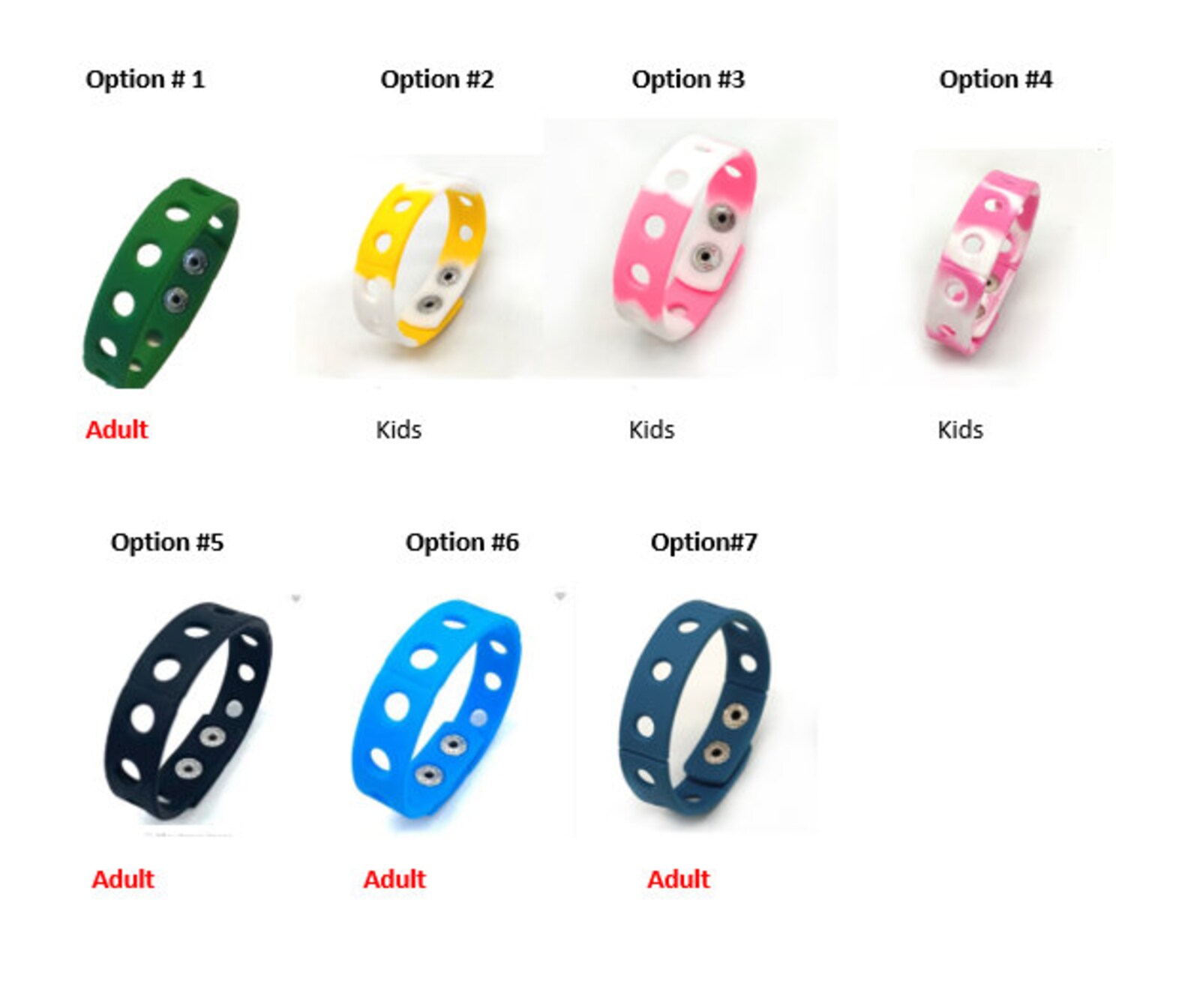 Adjustable Wristband Bracelets For Jibbitz Croc Shoe Charms Etsy