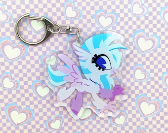 Silverstream Acrylic Charm Keychain