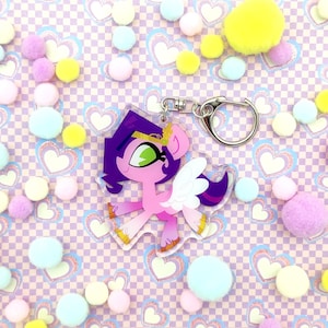 Pipp Petals Acrylic Charm Keychain