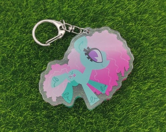 New Minty Acrylic Charm Keychain