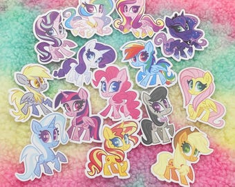 The Lost Merch - vinyl Pony stickers from Bronycon 2019