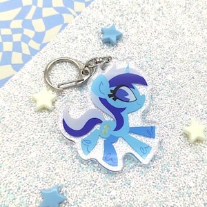 Minuette Acrylic Charm Keychain