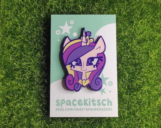 My Little Pony Princess Cadance Jumbo Enamel Pin - Etsy