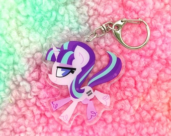 Evil Starlight Acrylic Charm Keychain