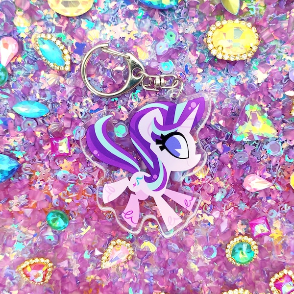 Starlight Glimmer Acrylic Charm Keychain