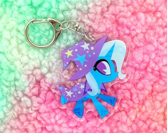 Magician Trixie Acrylic Charm Keychain