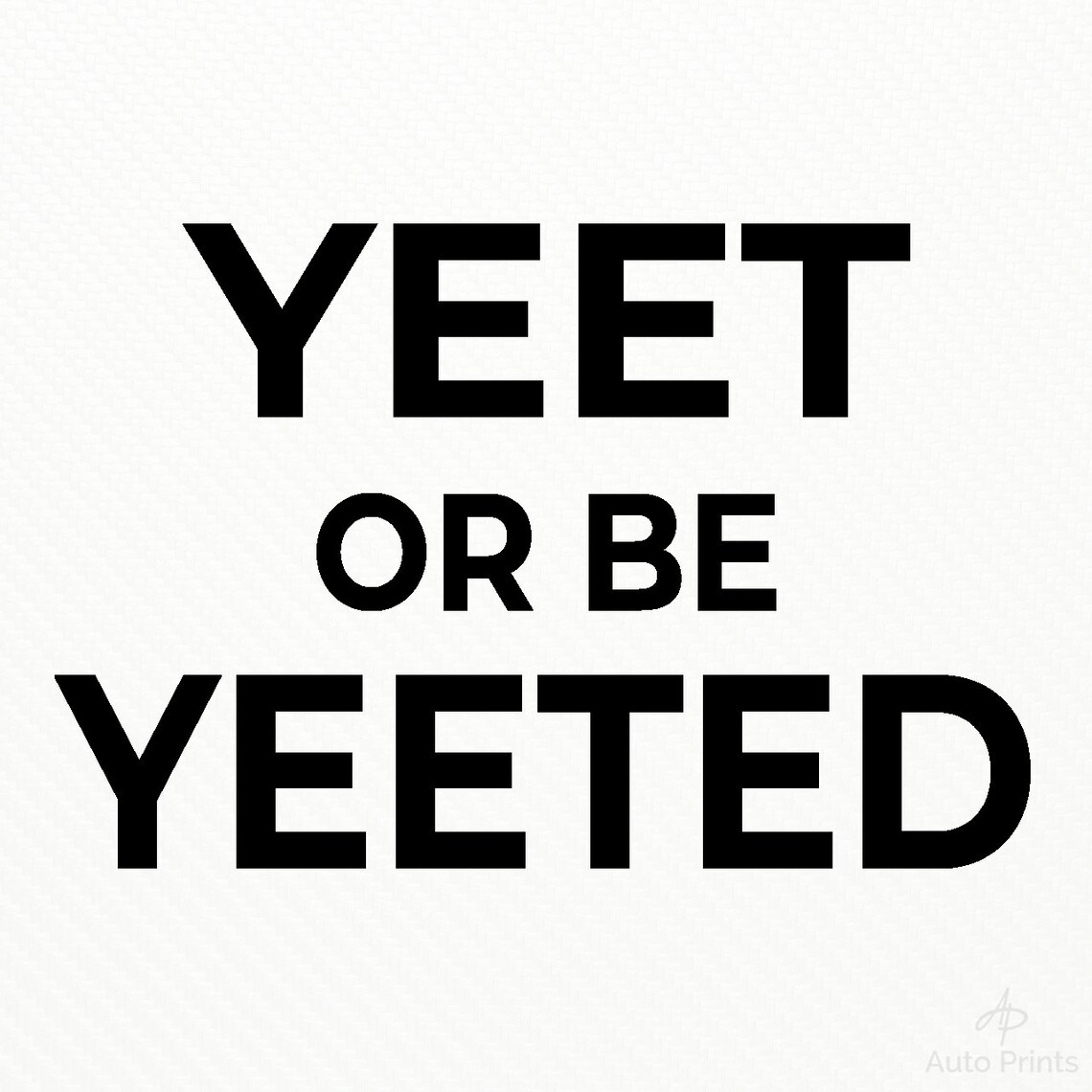 Yeet or Be Yeeted MTB Downhill Sticker Decal BMX - Etsy UK