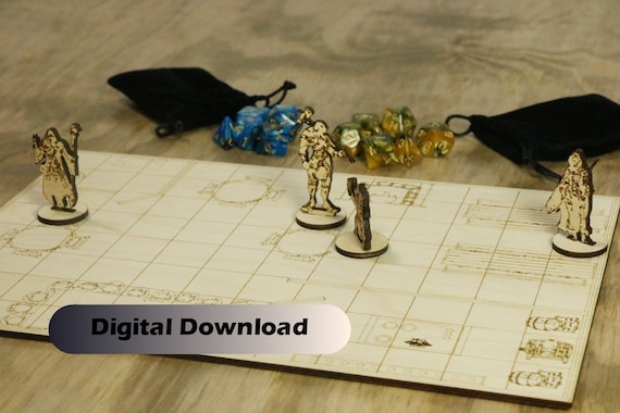 D &amp; D Sized Tavern SVG File Tavern to Use With D and D File | Etsy