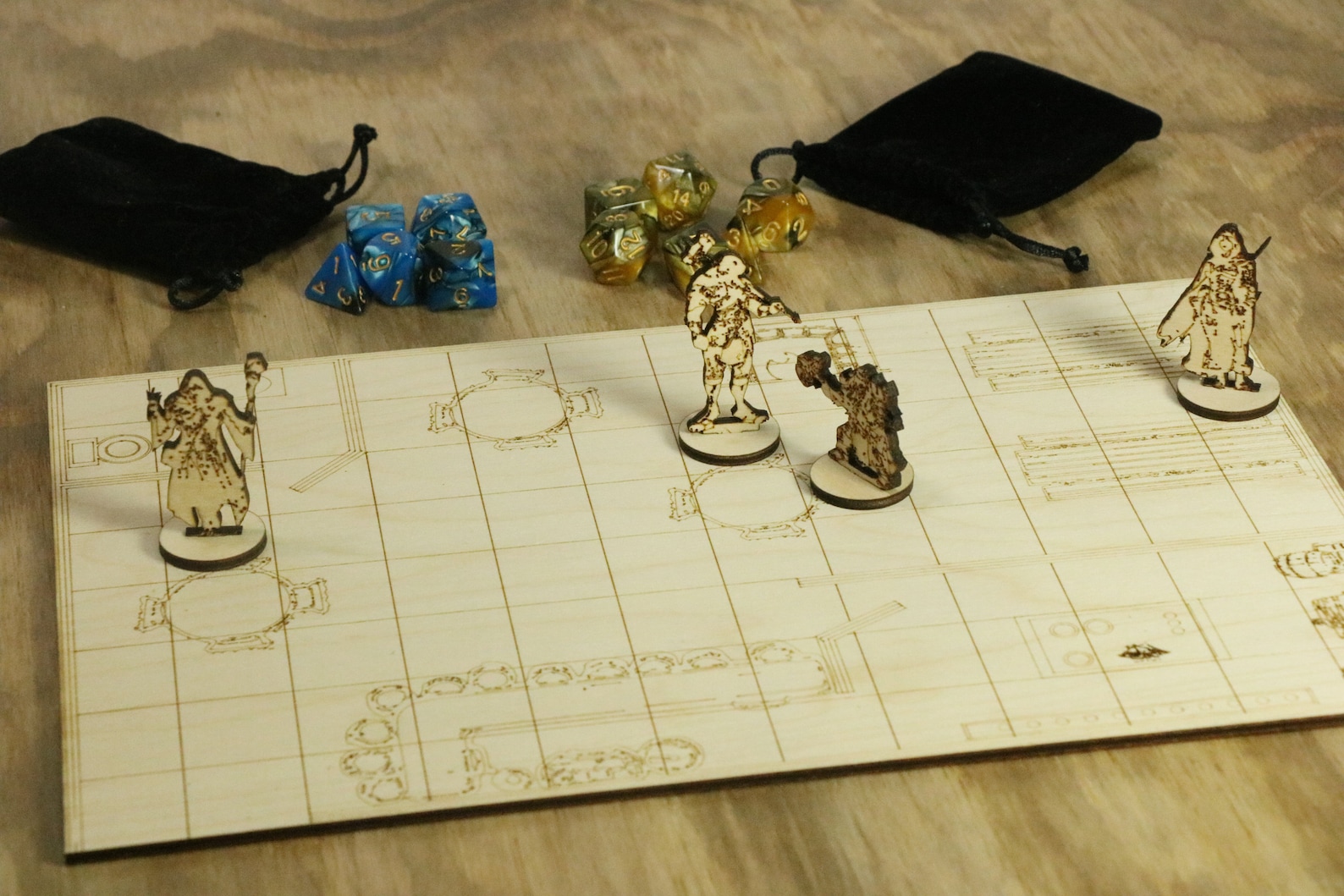 D & D Sized Tavern SVG File Tavern to Use With D and D File RPG Tavern