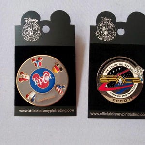 Vintage Disney Epcot pins
