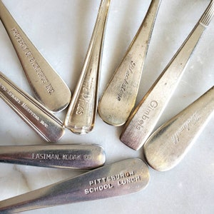 Vintage Cafeteria Silverplate Spoons - Your Choice