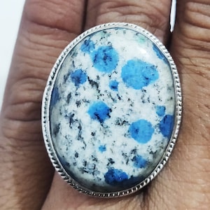 Beautiful K2 Jasper Ring, K2 Jasper Silver Ring, Sterling Silver Ring, Jasper Ring, Women Ring, Gemstone Ring