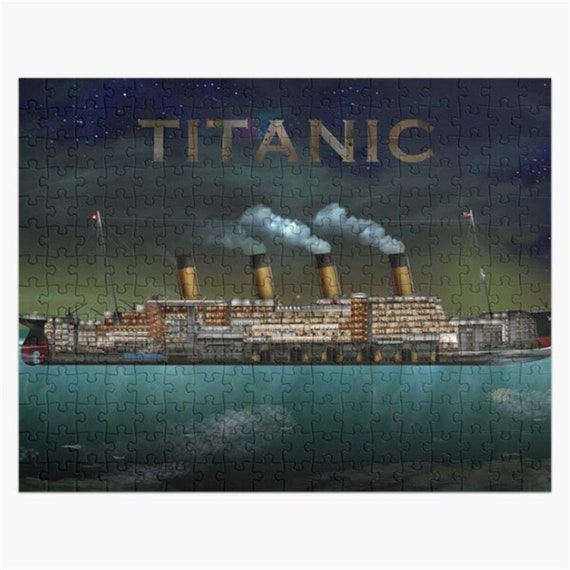 The Titanic Jigsaw Puzzle Etsy