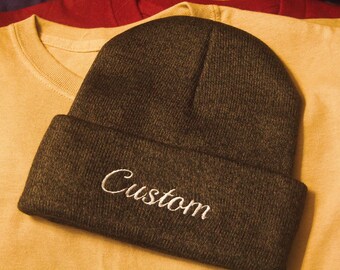 Custom Beanie - Etsy