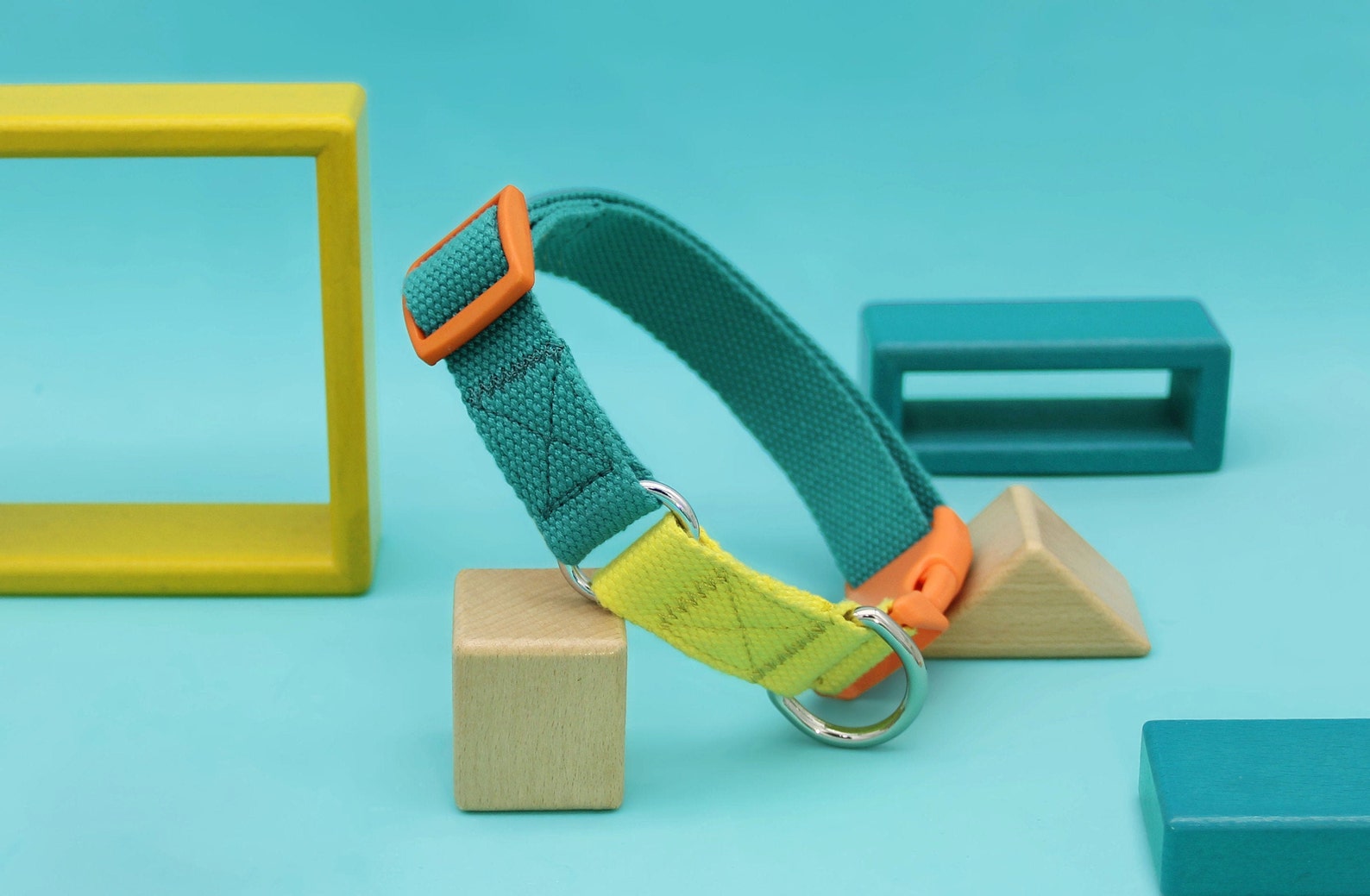 Soft Dog Collar Green Quick Release Collar and Leash Set With Etsy