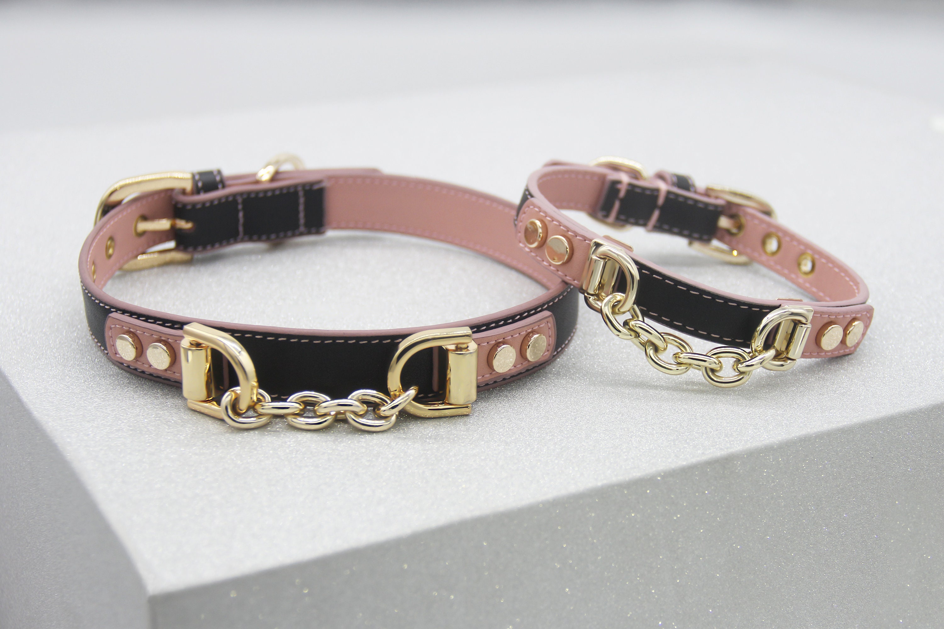 Gucci Dog Collar and Leash - Royal Dog Collars - Handmade, Premium